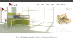Desktop Screenshot of ortusoffice.com.my